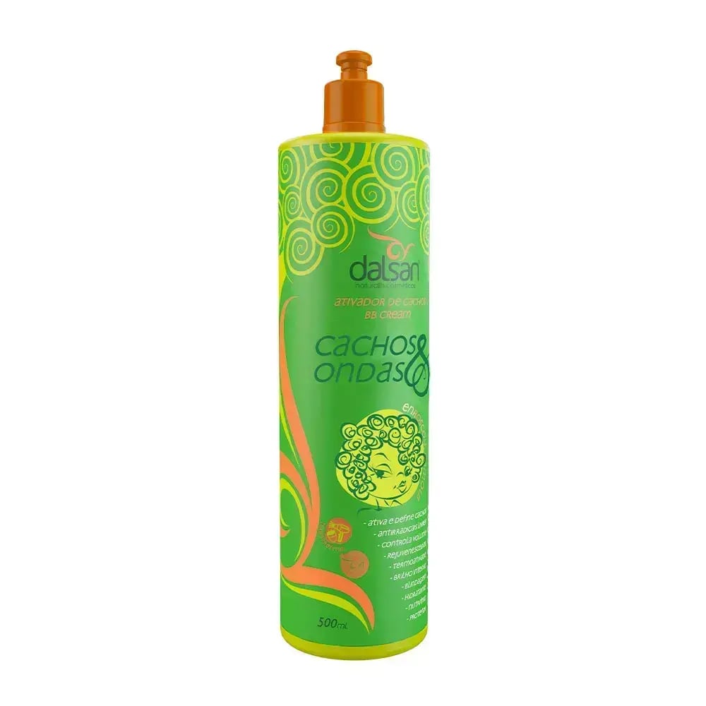 Ativador de Cachos Dalsan BB Cream Cachos & Ondas 500ml