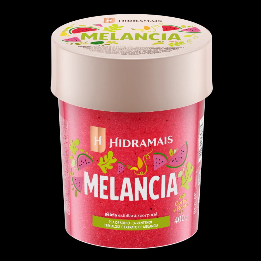 Geleia Esfoliante Corporal Hidramais Melancia 400g