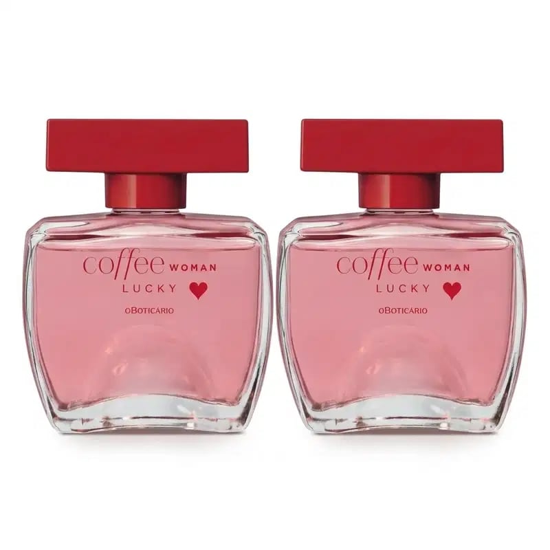Combo Coffee Woman Lucky: Desodorante Colônia 2x100ml