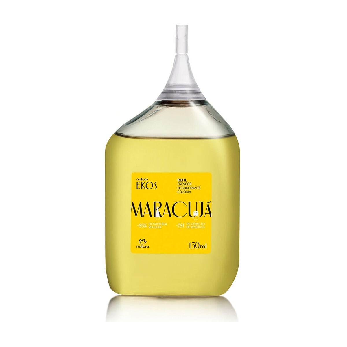 Refil Desodorante Colônia Frescor Feminino Maracujá Ekos 150 ml