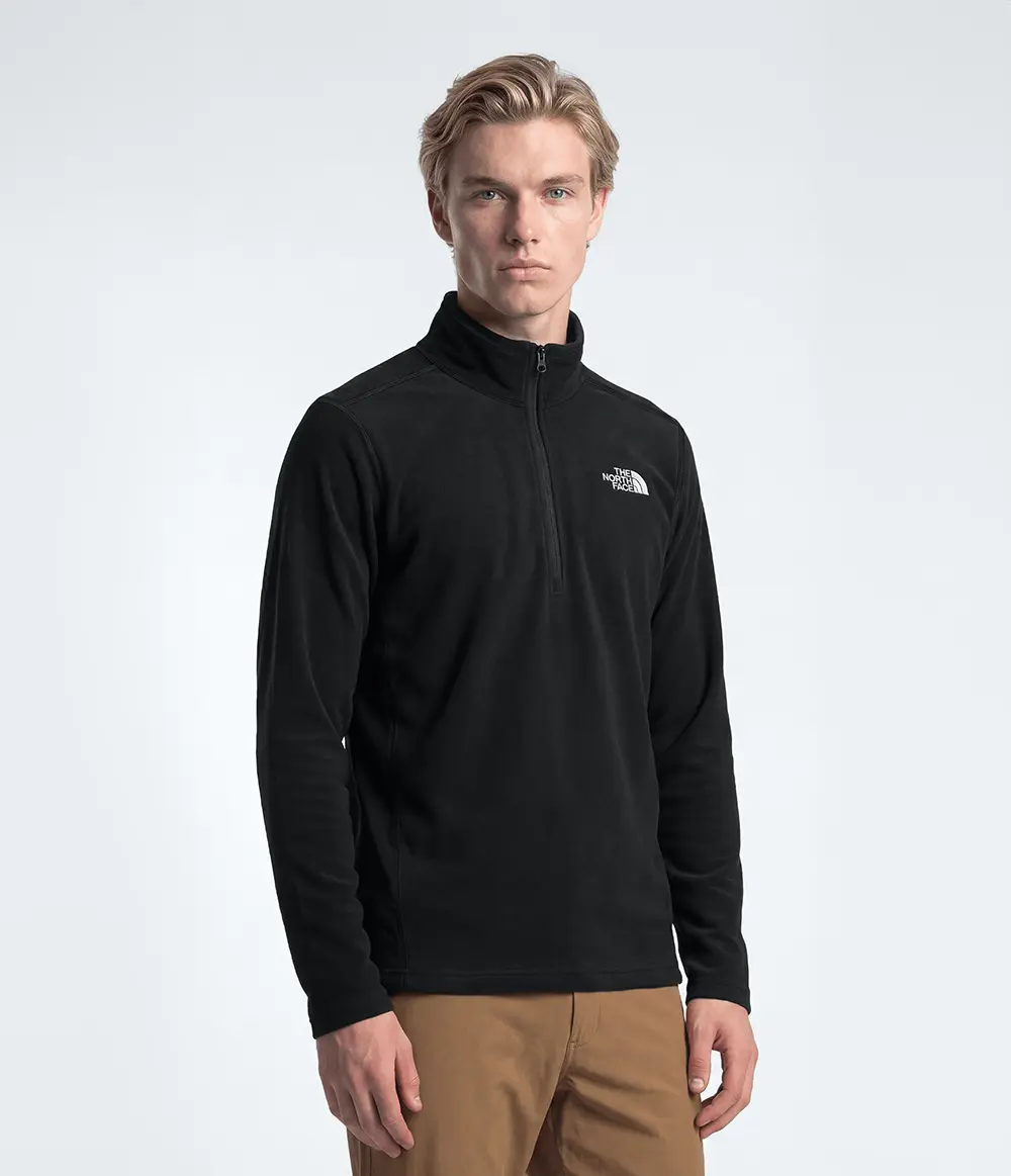 Fleece Masculino Glacier 1/4 Zip TNF Black
