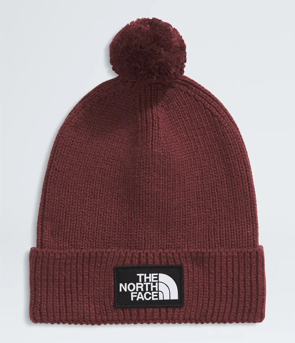 Gorro TNF Logo Box Pom Beanie Sumac