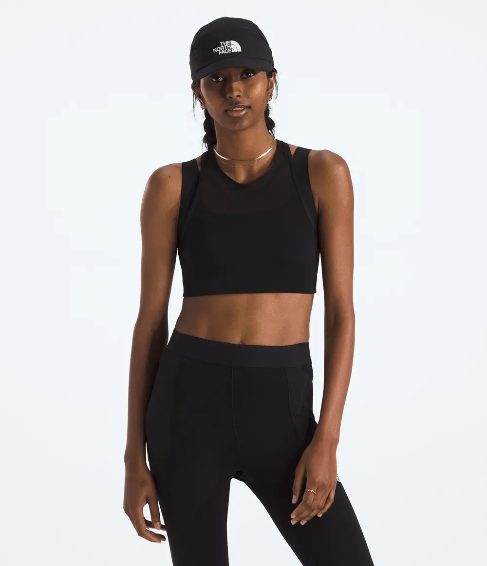 Top Feminino Refina Double-Layer Bra TNF Black