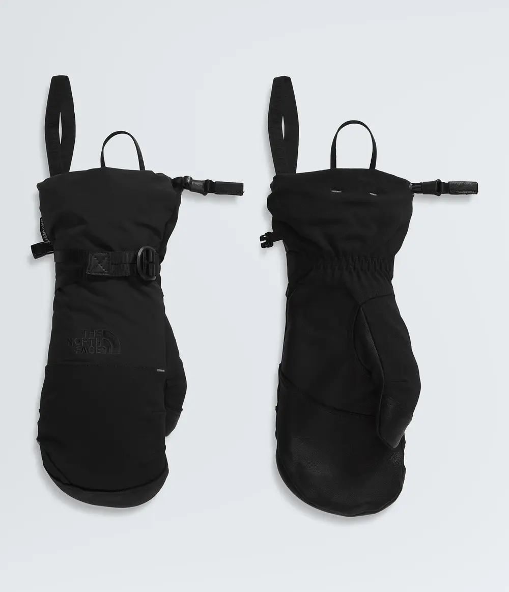 Luva Montana Leather Waterproof Mitt Tnf Black / Tnf Black Hthr