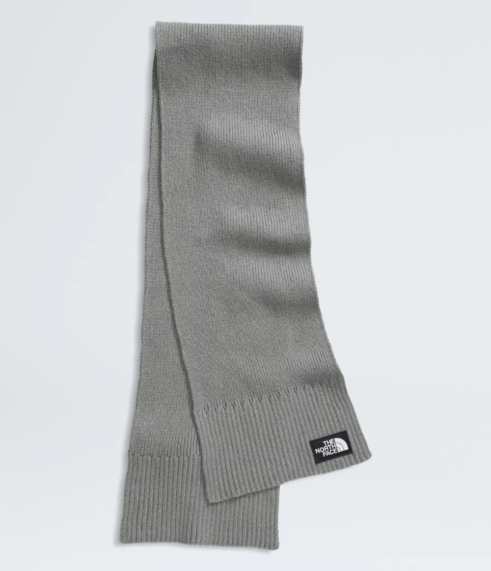 Cachecol TNF Logo Box Scarf TNF Medium Grey Heather