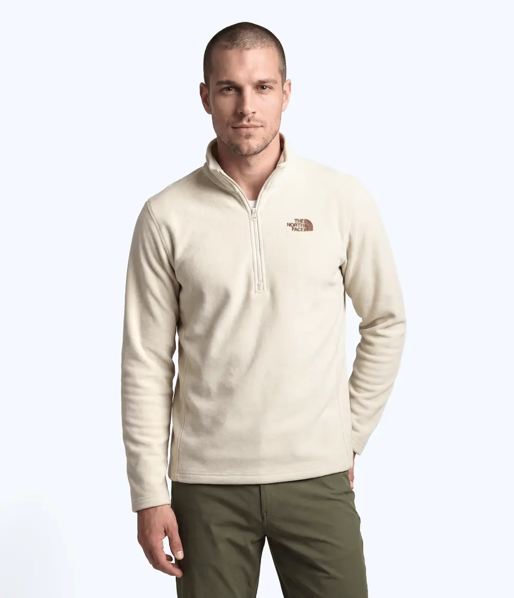 Fleece Masculino Glacier 1/4 Zip Desert Stone