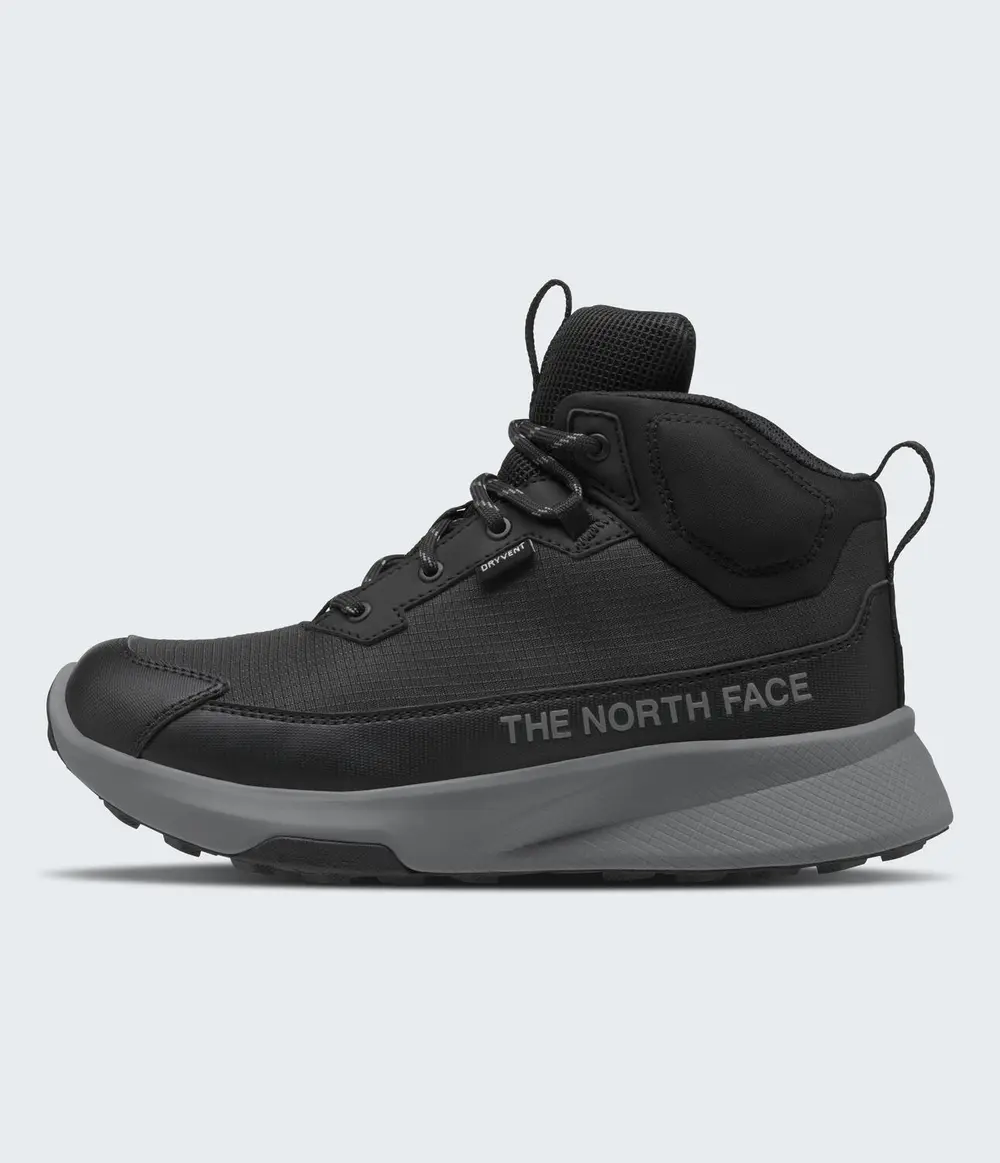 Bota Infantil Teen Fastpack II Mid WP TNF Black / Concrete