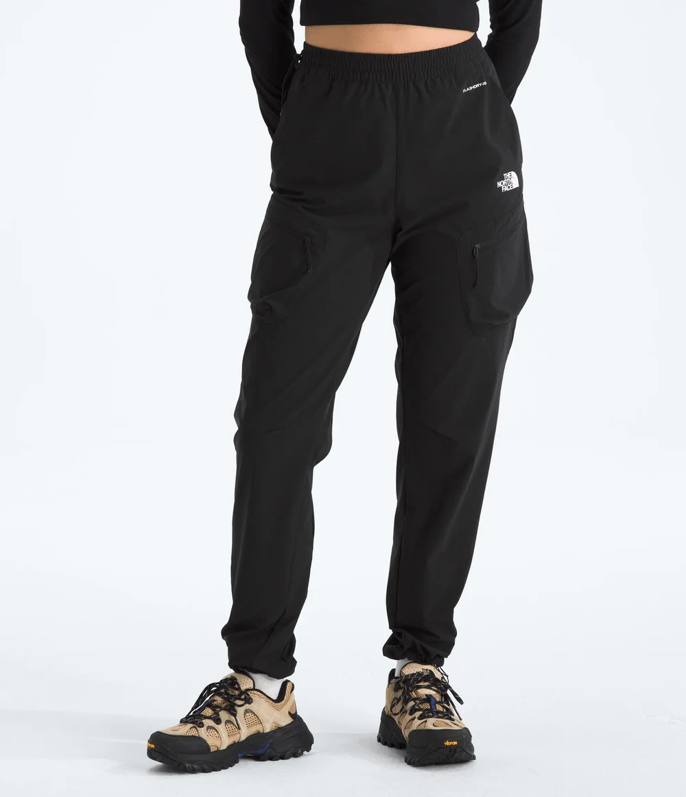 Calça Feminina Packable Regular Straight Jogger TNF Black — imagem 1