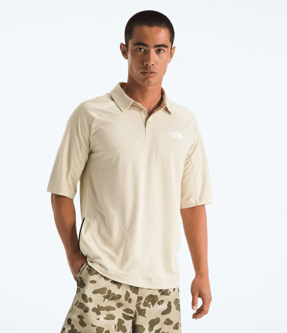 Polo Masculina Lightrange Packable Desert Stone