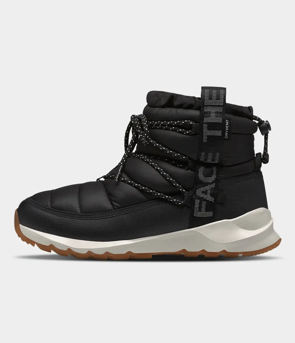 Bota Feminina ThermoBall™ Lace Up WP TNF Black / Gardenia White