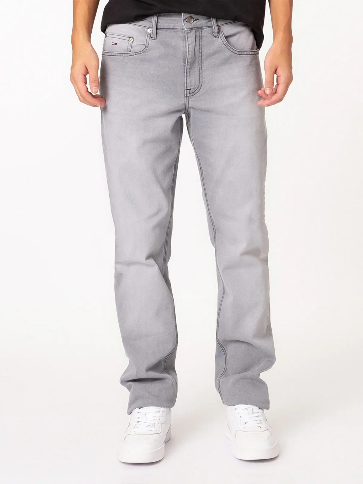 Calça Jeans Scanton Slim com Logo Bordado — imagem 1