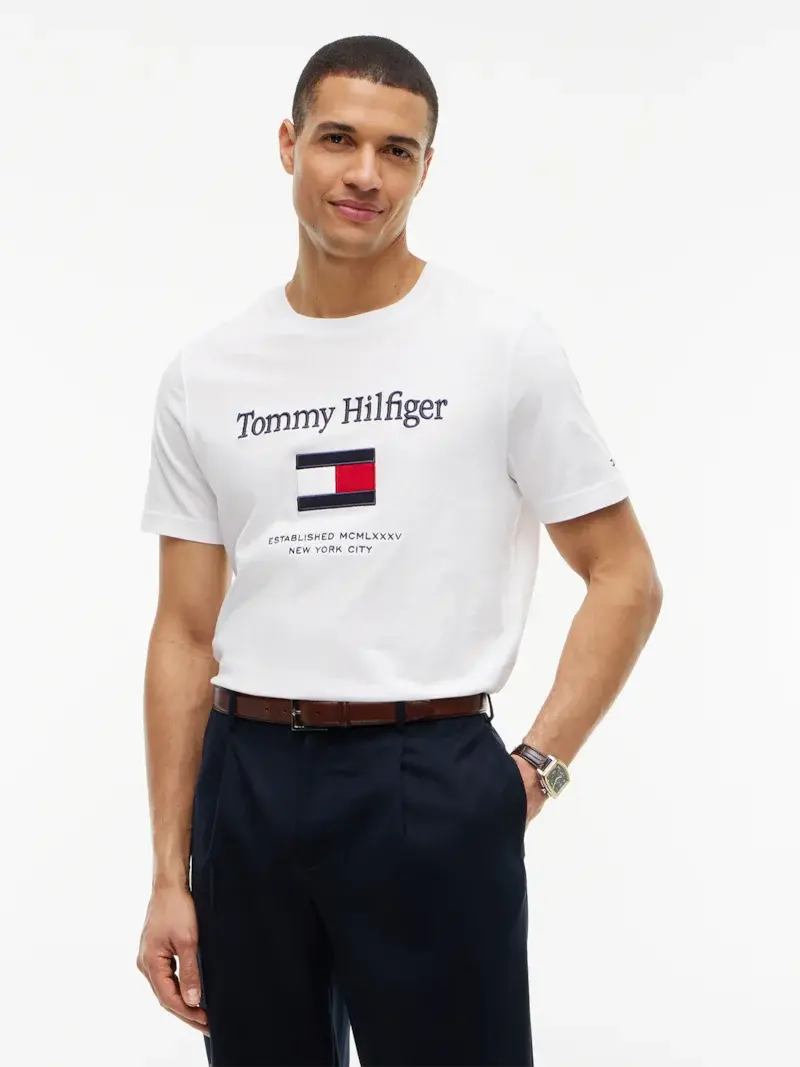Camiseta Bordado Bandeira