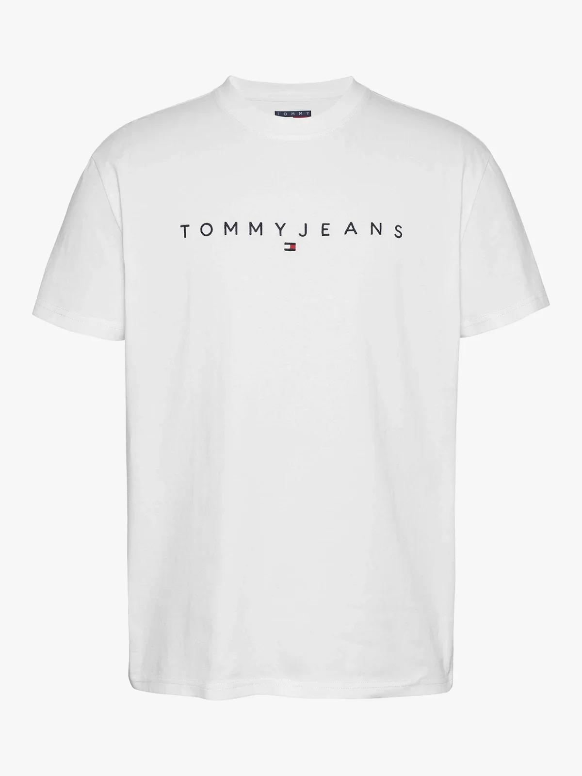 Camiseta de Gola Redonda com Bordado do Logo da Linear — imagem 1