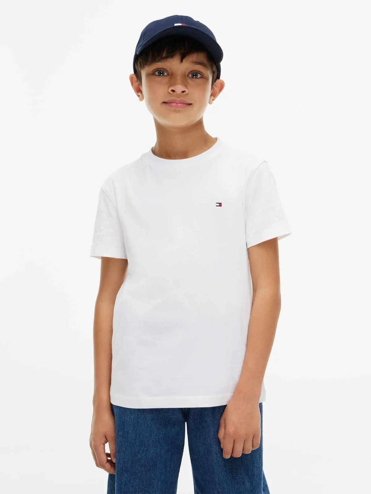 Camiseta Essential com Bordado de Bandeira — imagem 1