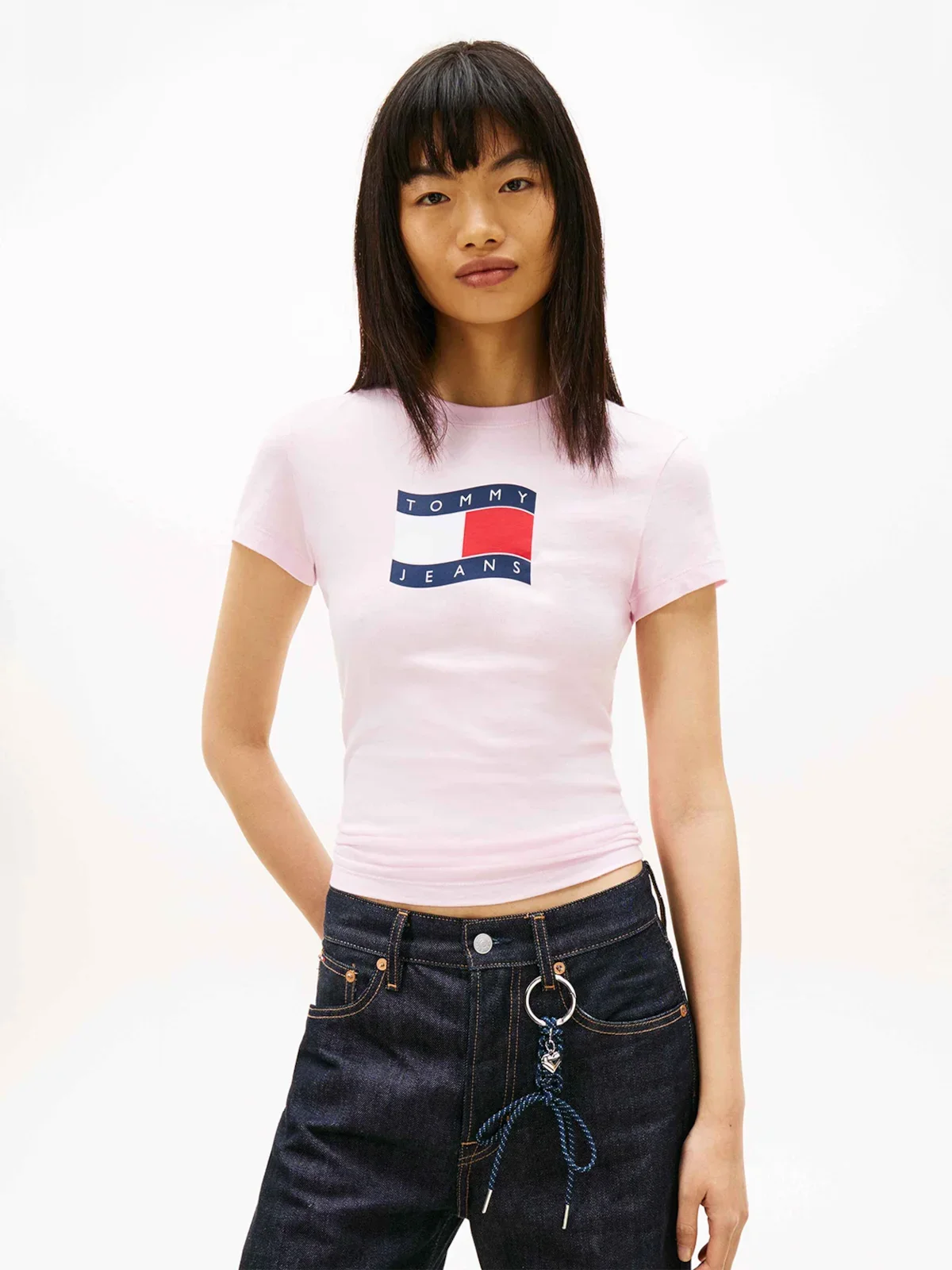 Camiseta Slim Bandeira Ondulada — imagem 1