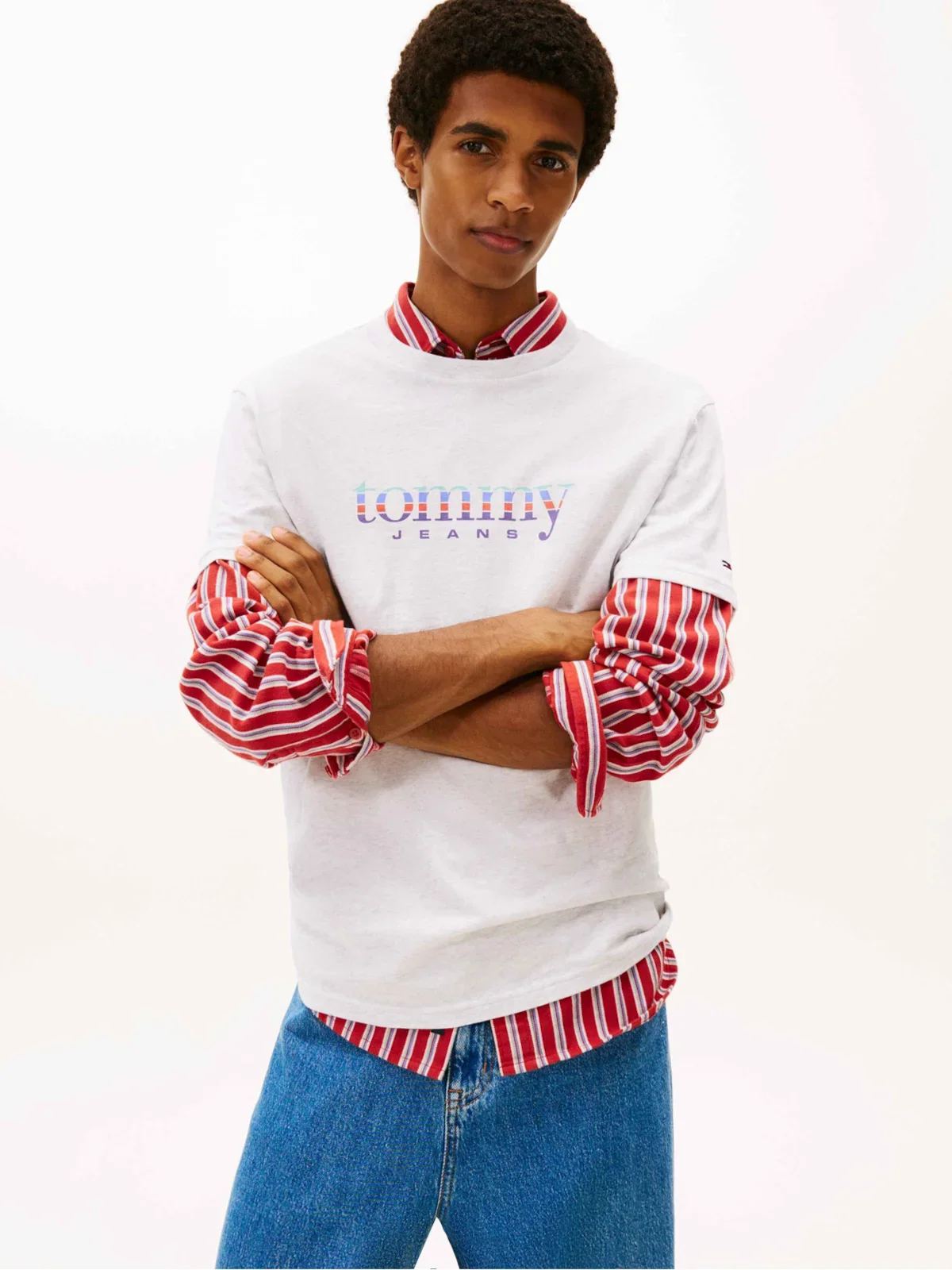 Camiseta Slim Jersey com Logo — imagem 1