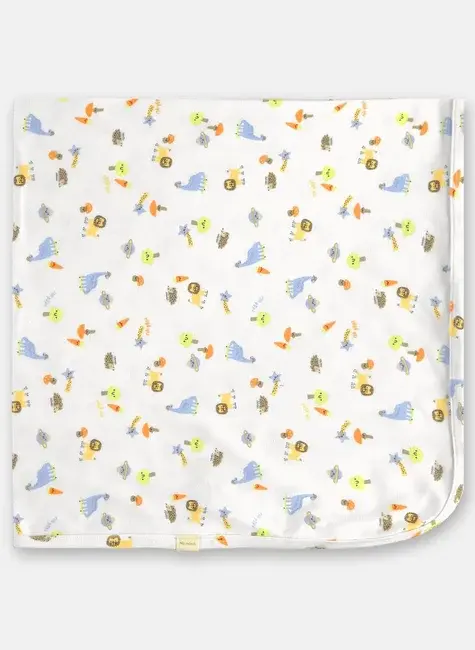 Manta para Bebê Menino em Suedine Essentials (Branco) Up Baby