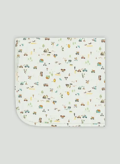Manta Essentials Unissex em Suedine para Bebê (Verde) Up Baby