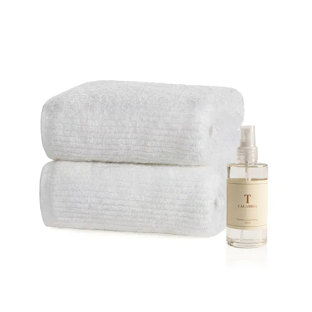 Kit Banho Belluno e Perfume Ambiente T Calabria