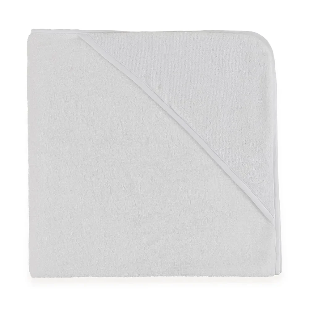 Toalha de banho Baby 100% Algodão Bonelli Branco — imagem 1