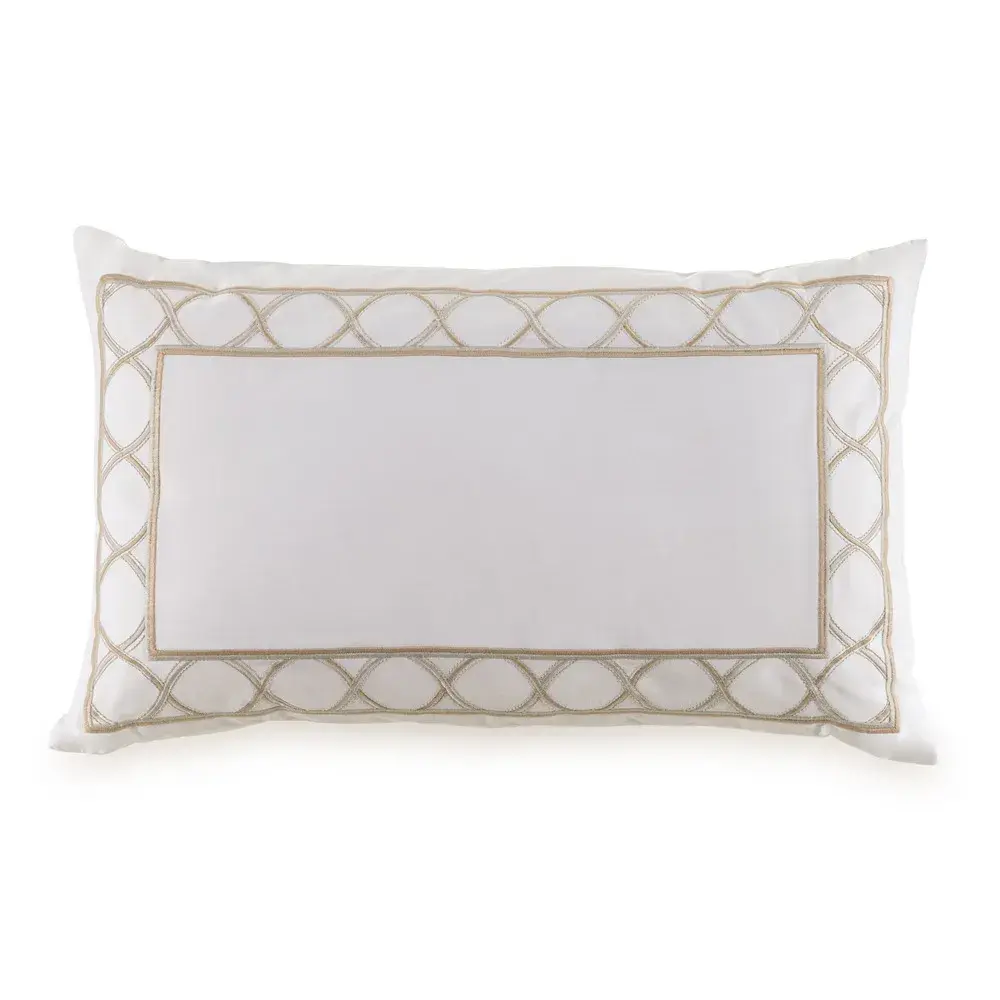 Almofada 100% Algodão Egípcio 300 Fios Cetim 30cm x 50cm Merse