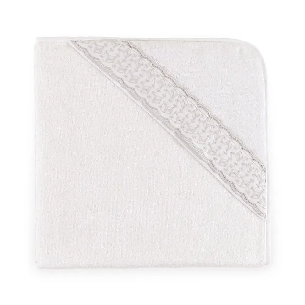 Toalha de Banho Baby 100% Algodão Aquilone Branco