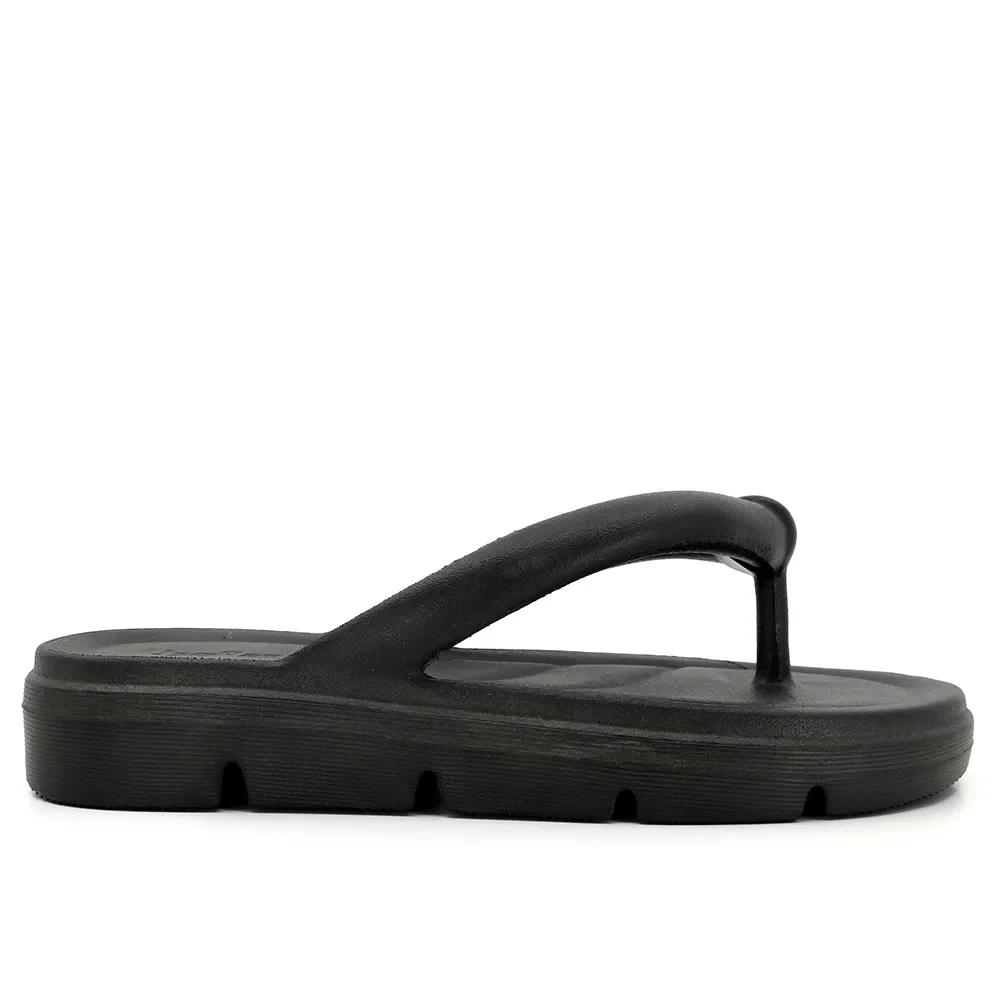Chinelo Preto Poofy Plataforma Eva — imagem 1