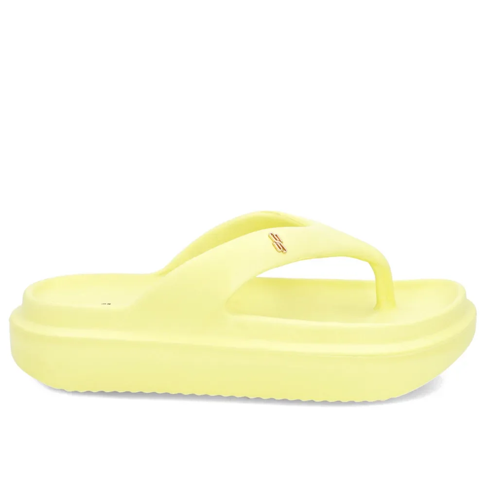 Chinelo Amarelo Poofy Plataforma Eva — imagem 1
