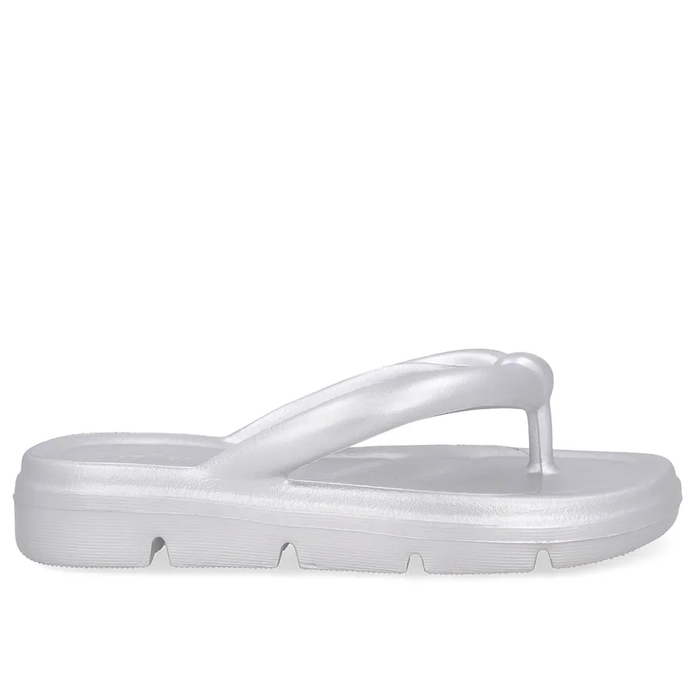 Chinelo Prata Poofy Plataforma Eva — imagem 1