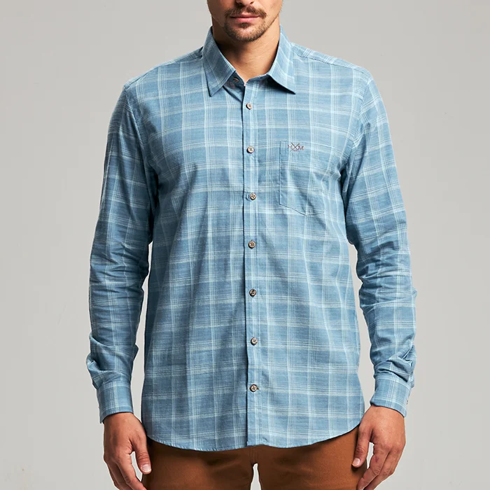 Camisa Slim Confort com bolso — imagem 1