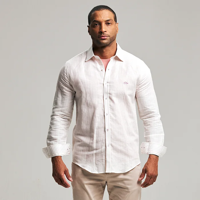 Camisa linho com aldodão — imagem 1