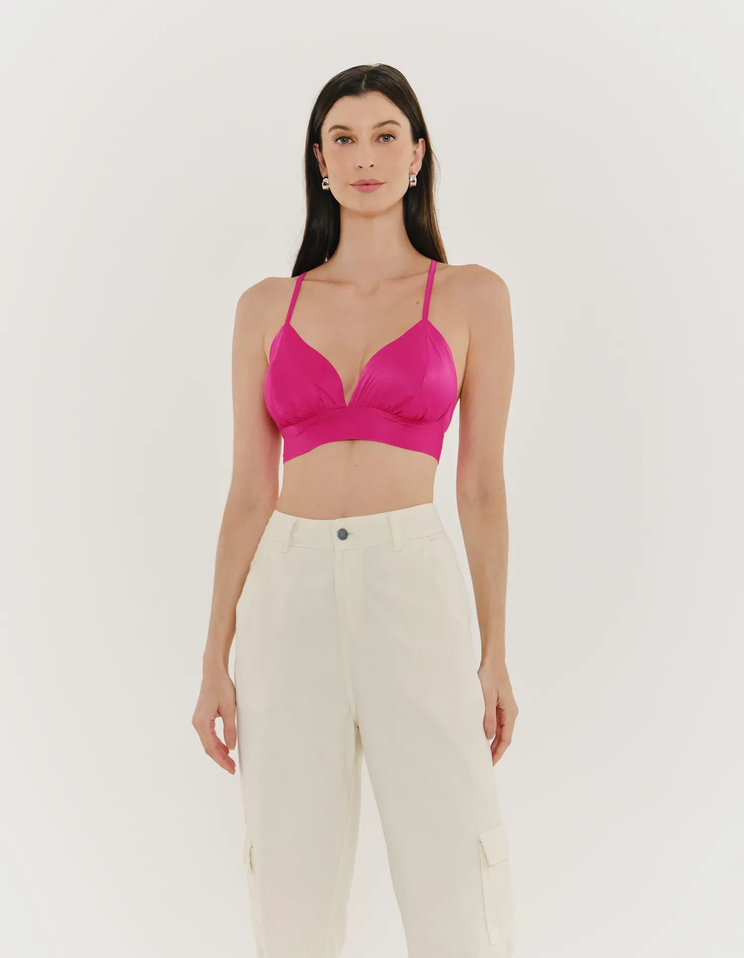 Top Estampa Brush - Pitaya — imagem 1
