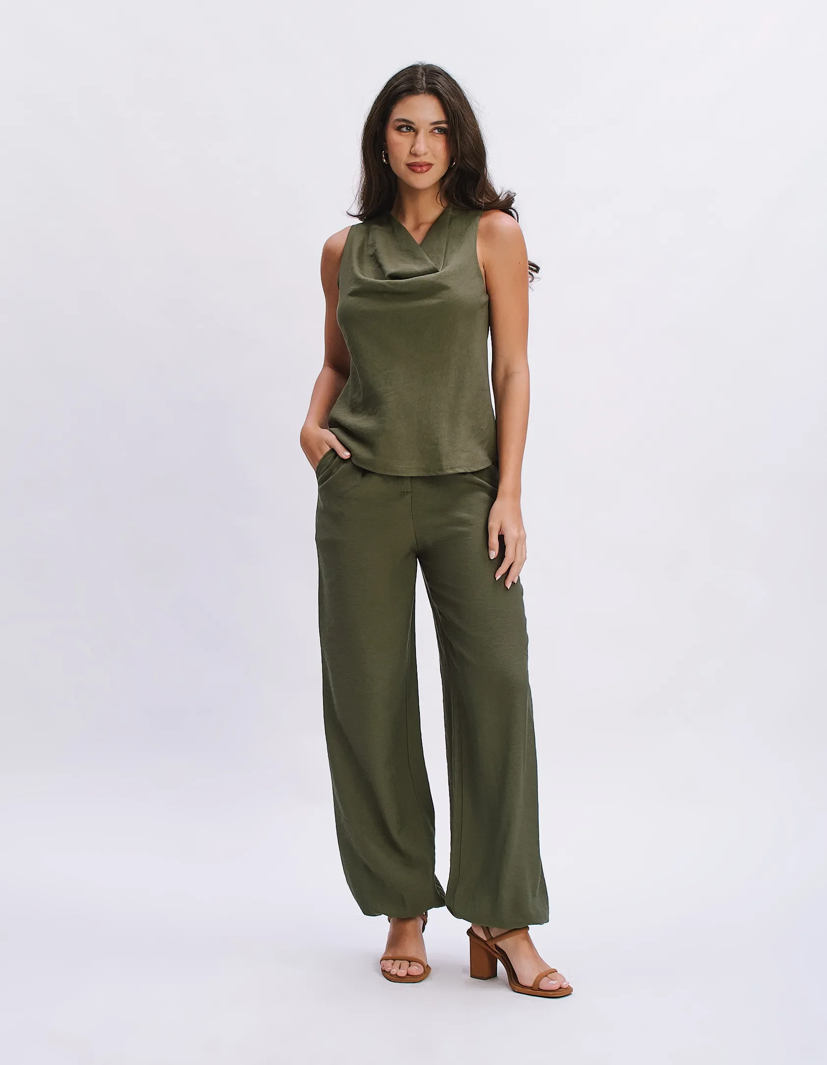 Blusa Sem Manga Degagê - Verde — imagem 1