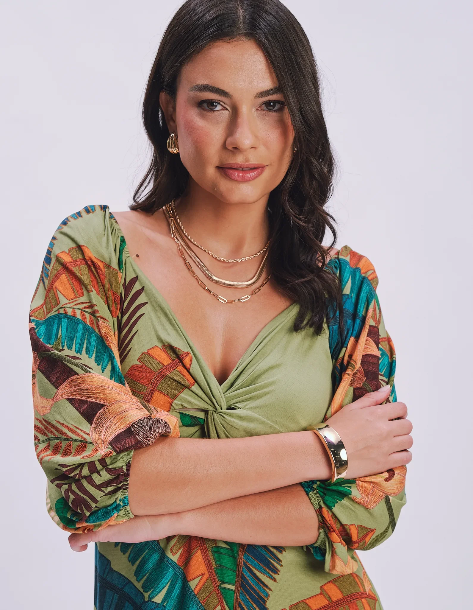 Bracelete Fino Básico - Dourado — imagem 1
