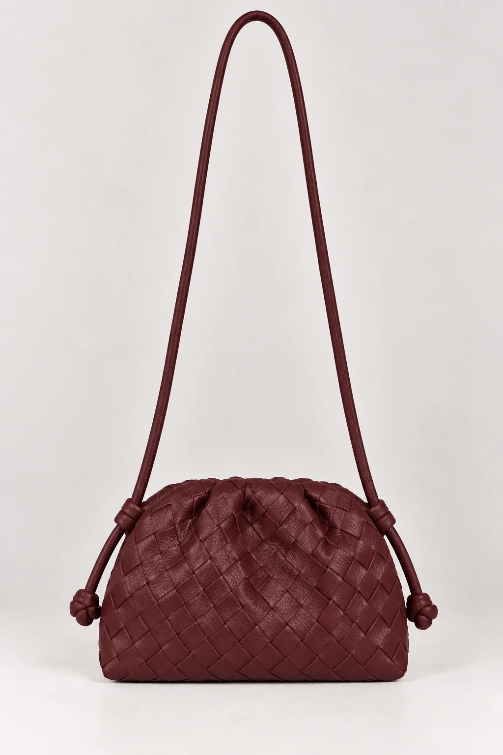 Bolsa Nuvem Tressê - Vinho — imagem 1