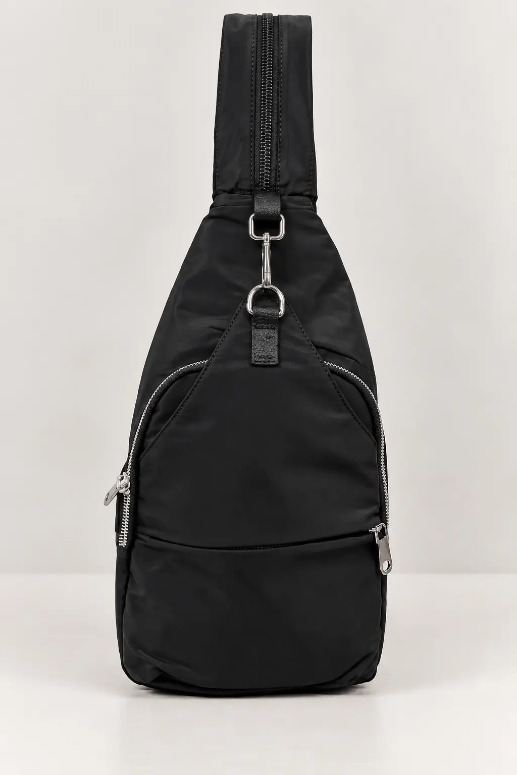 Bolsa 2 em 1 Com Zíper - Preto