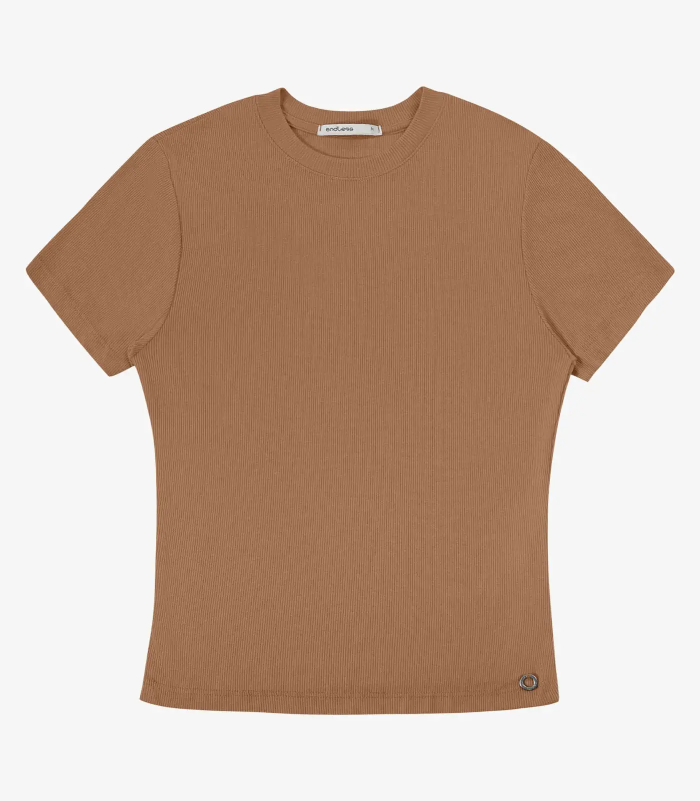 Blusa Feminina Em Ribana Endless Marrom