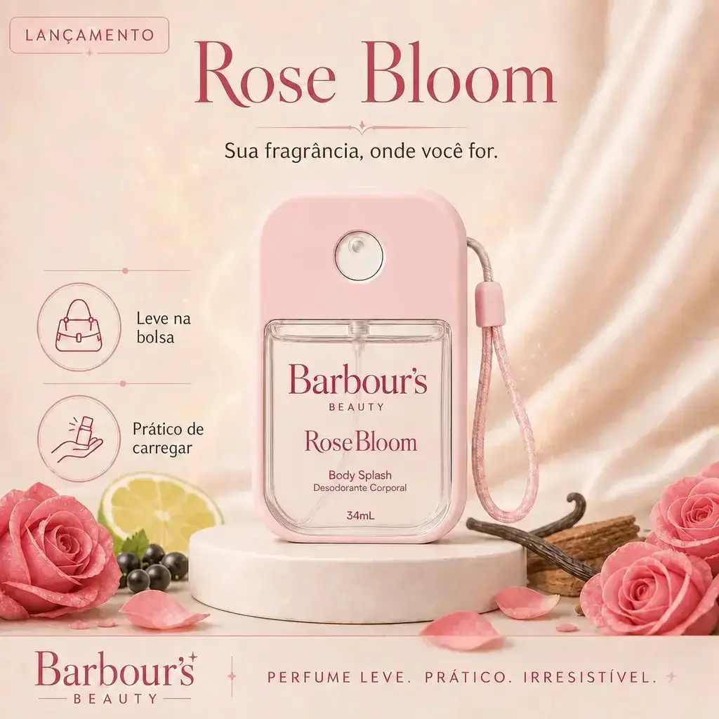 Body Splash Barbour's Rose Bloom 34ml