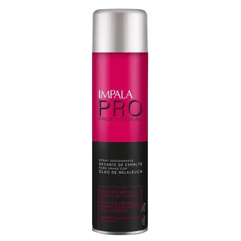 Spray Secante de Esmalte Impala Melaleuca 400ml