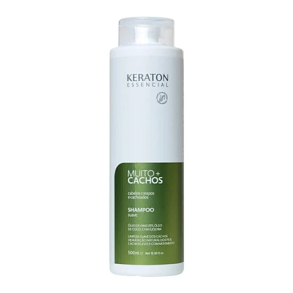 Shampoo Keraton Essencial Muito + Cachos 500ml