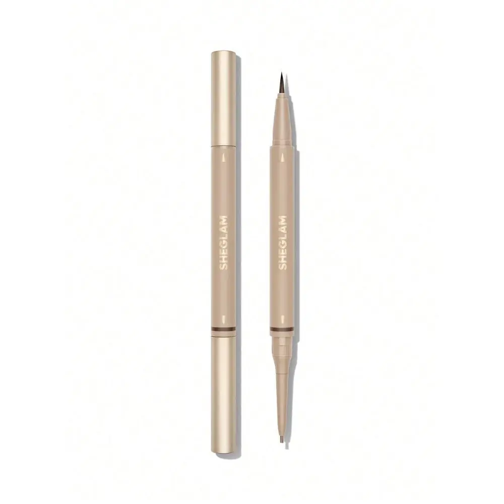 Lápis de Sobrancelhas Sheglam Brows On Demand 2 in 1 Taupe