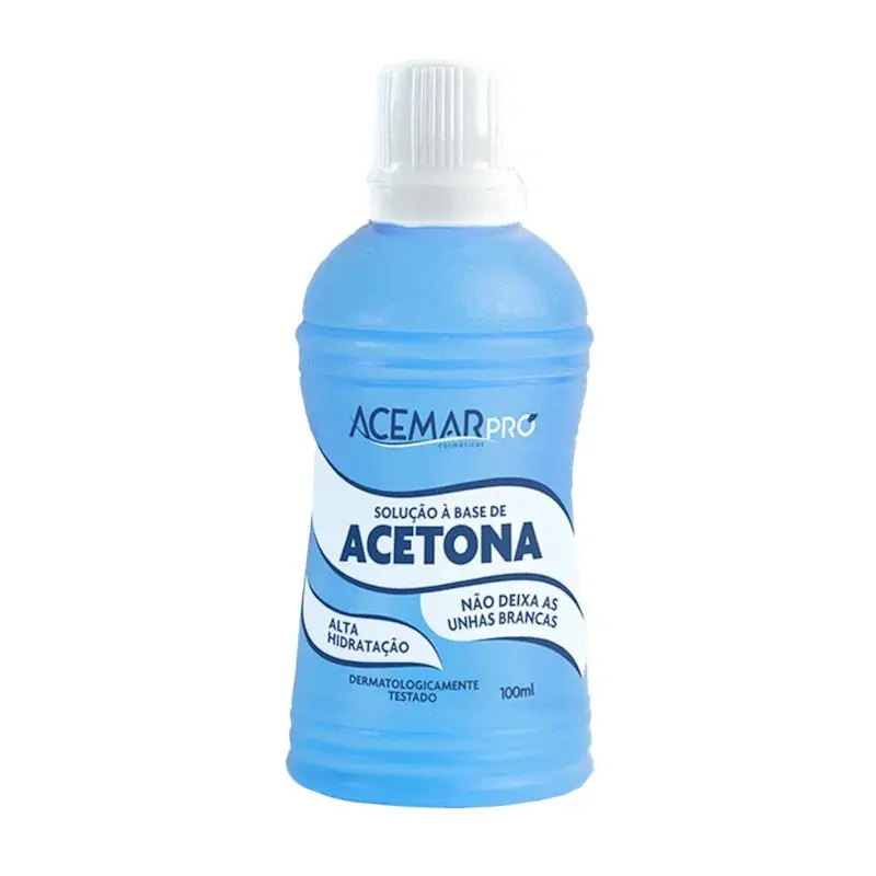 Removedor de Esmalte Acemar Com Acetona 100ml