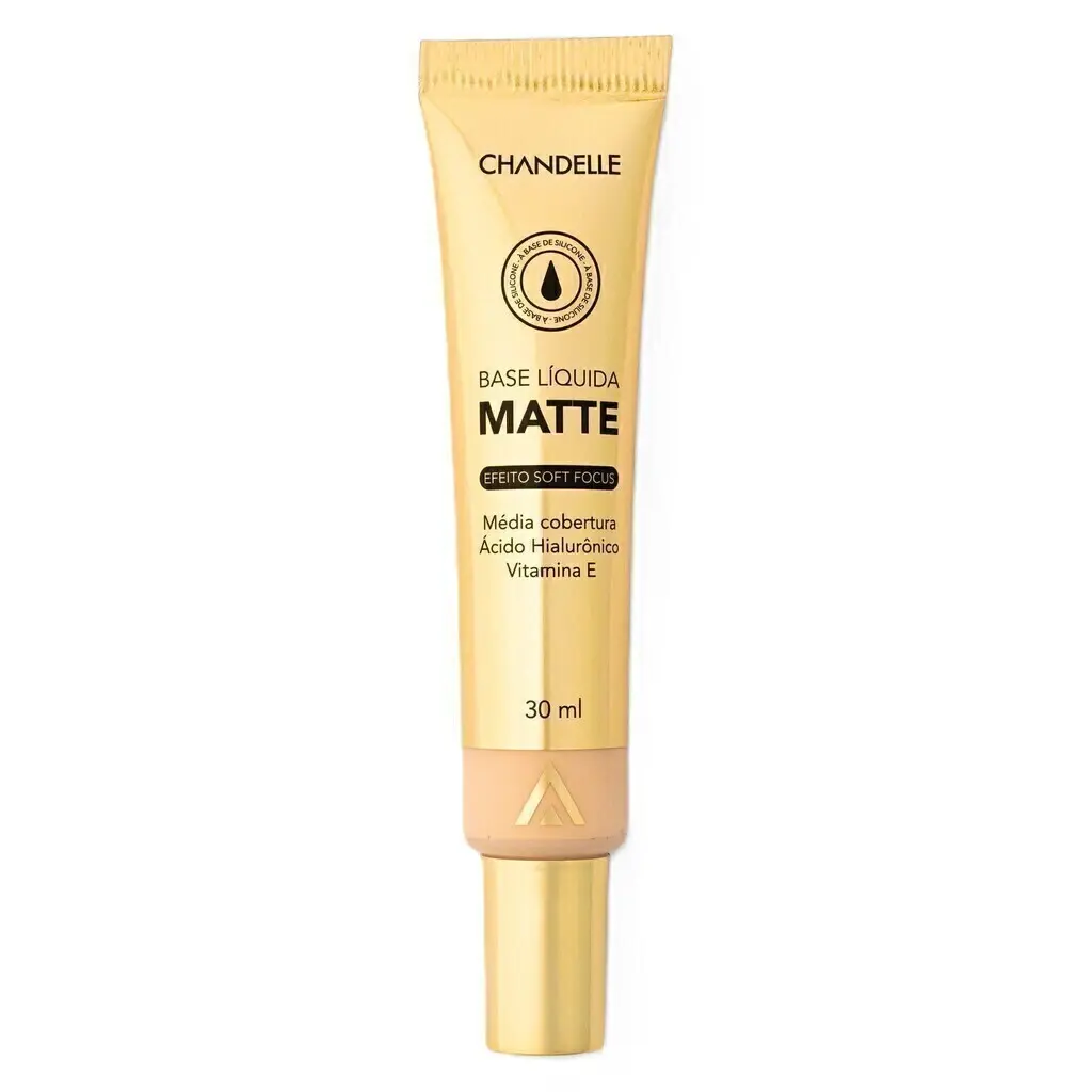 Base Líquida Chandelle Matte Porcelana 30ml
