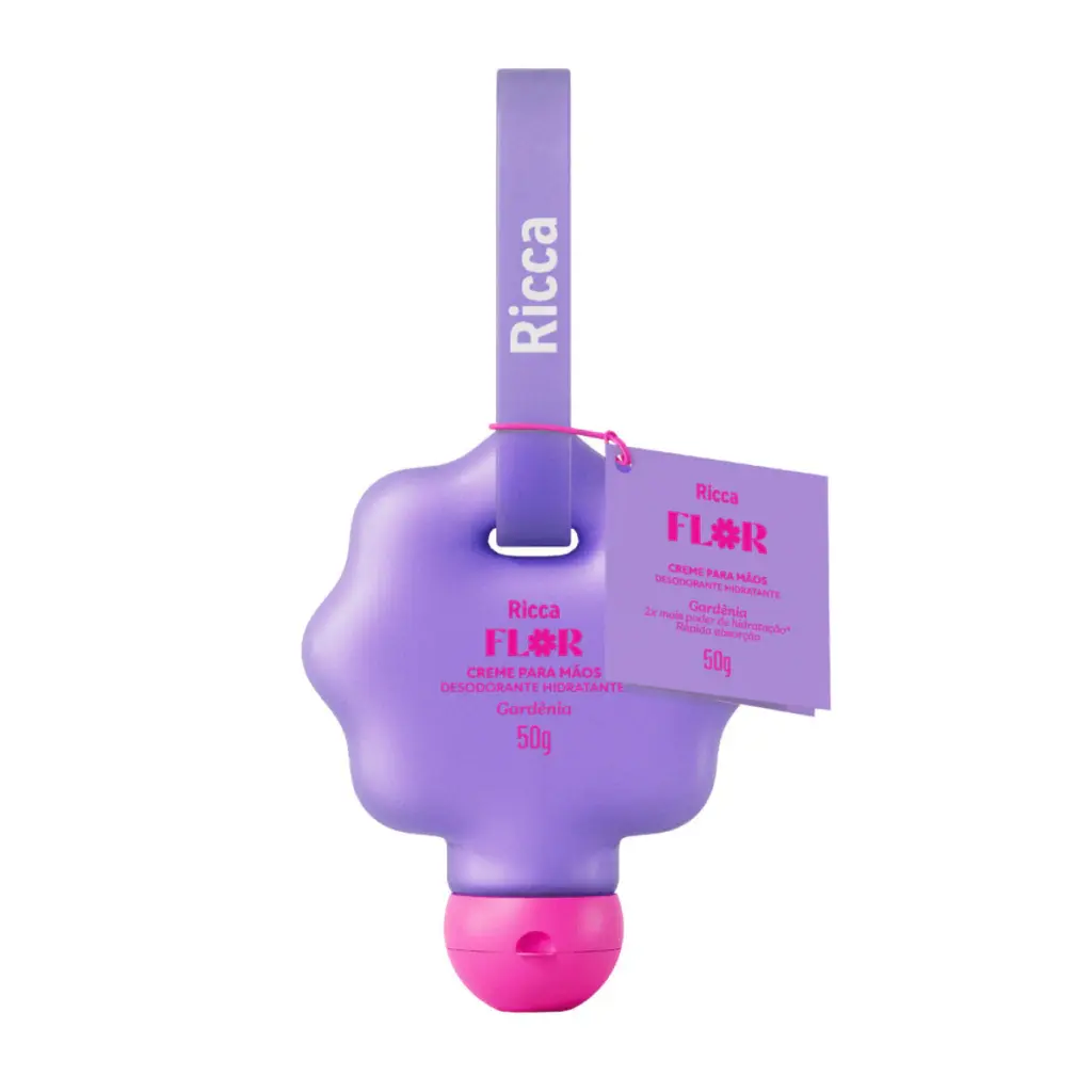 Creme para Mãos Hidratante Ricca Flor Gardênia 50ml