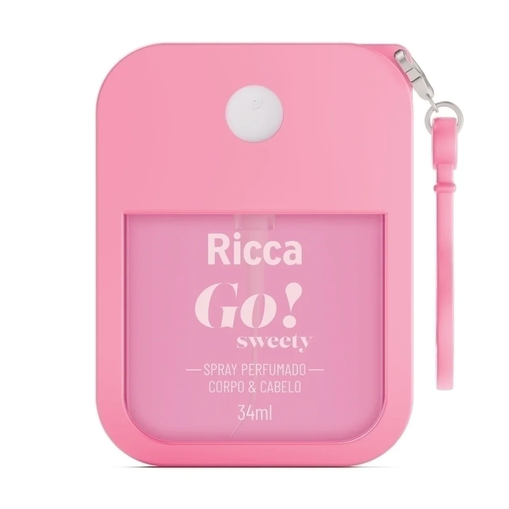 Spray Perfumado Ricca Go! Sweety 34ml