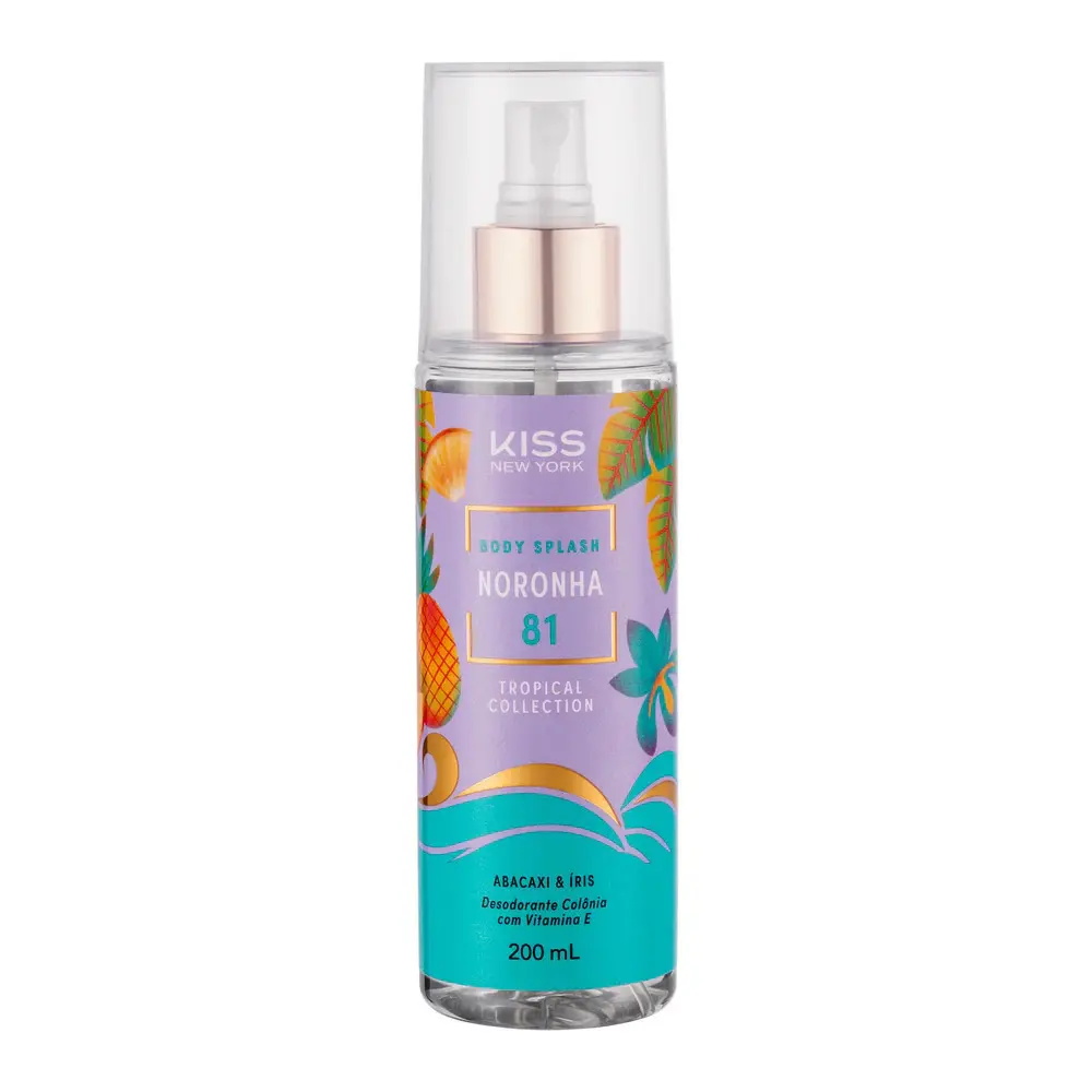 Body Splash Kiss New York Noronha 81 200ml