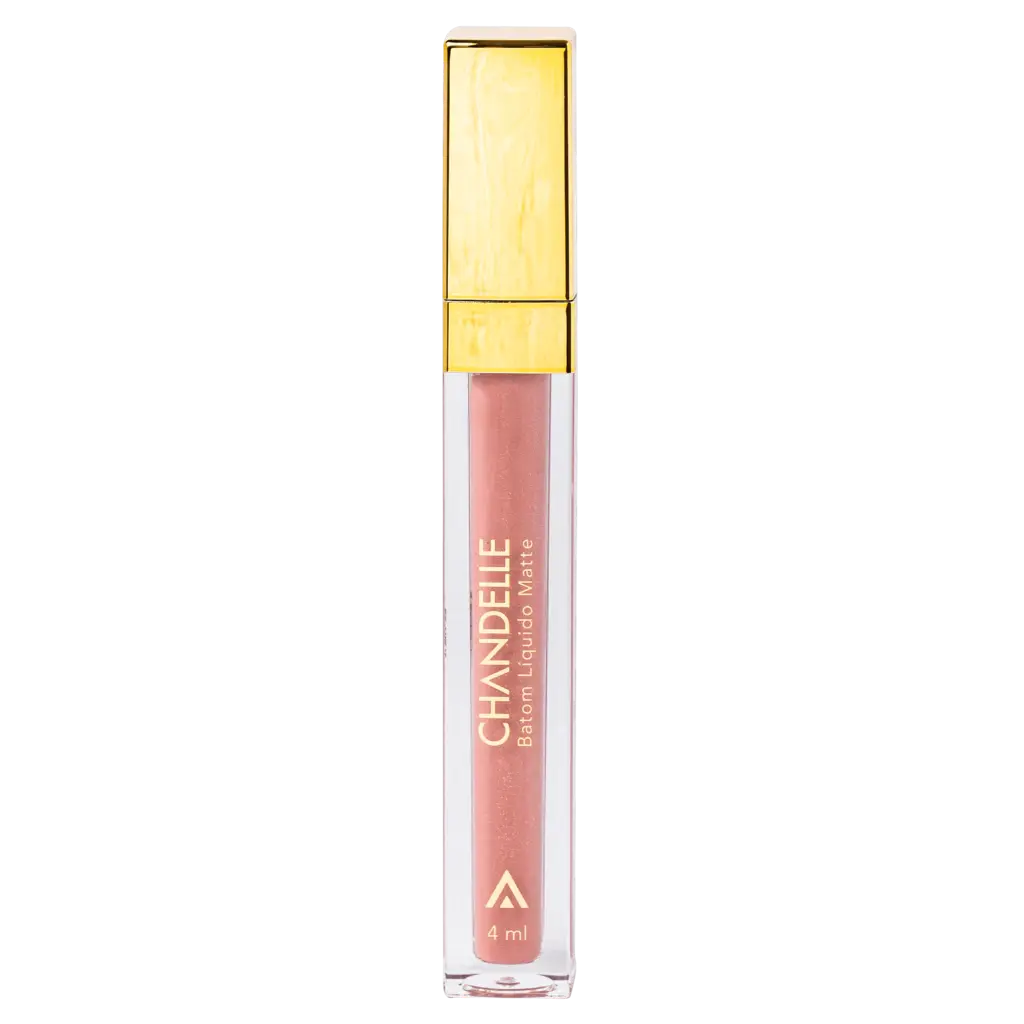 Batom Líquido Chandelle Matte Nude Metálico