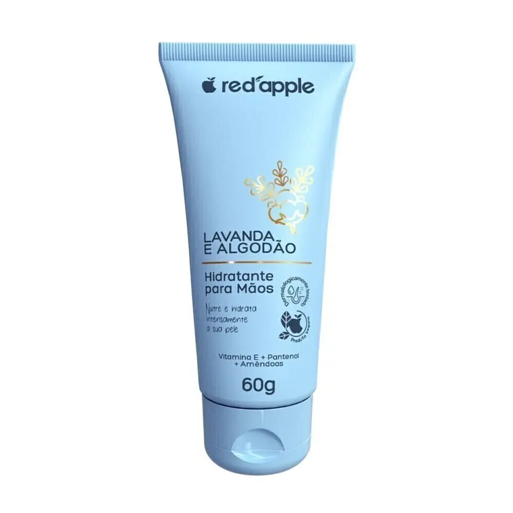Hidratante para Mãos Red Apple Lavanda e Algodão 60g