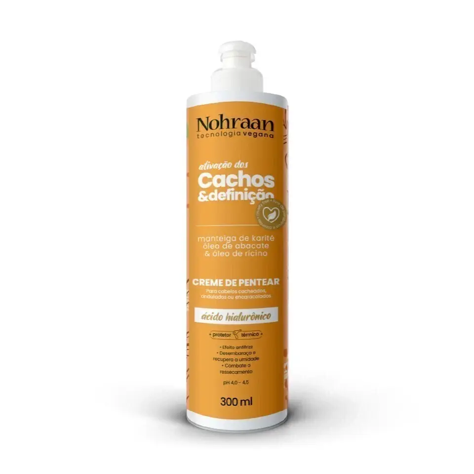 Creme de Pentear Nohraan Ativação dos Cachos & Definição 300ml