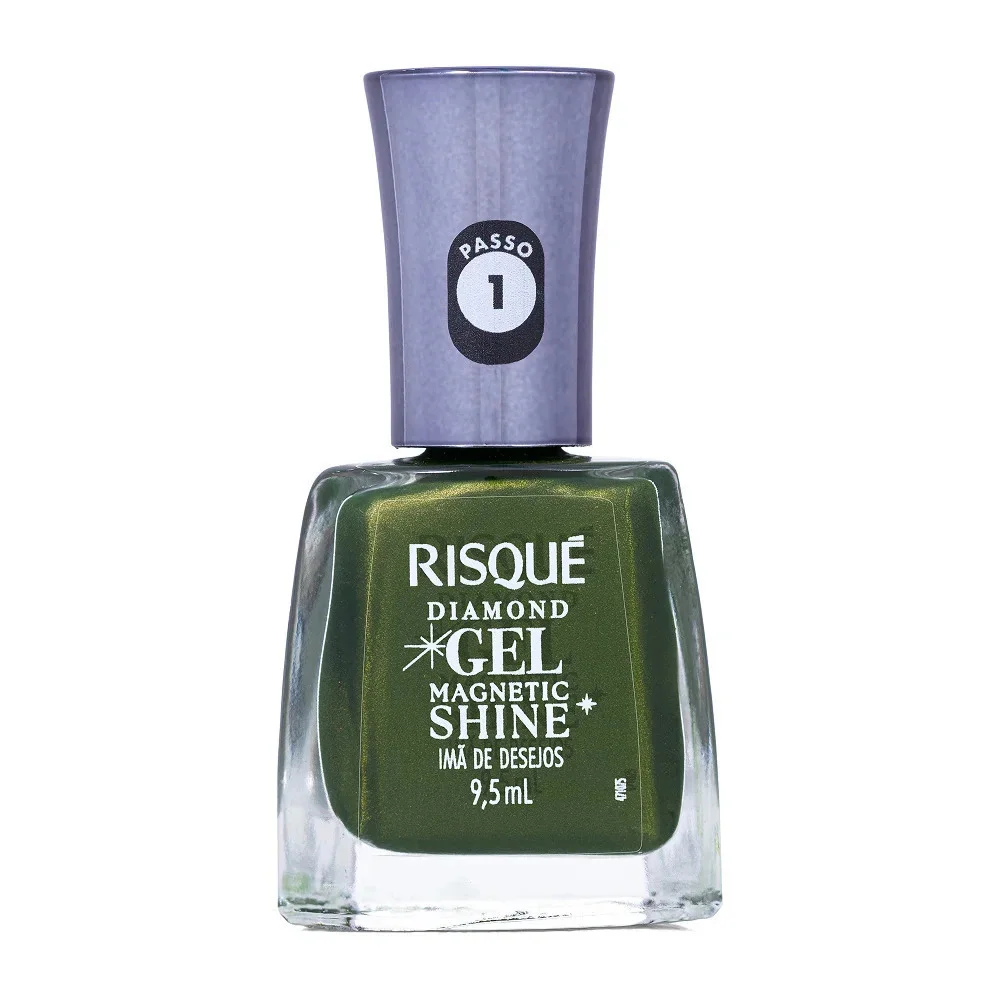Esmalte Risqué Diamond Gel Magnetic Shine Ímã de Desejos 9,5ml